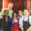 Mayor De Blasio Has Dumplings At Windsor Terrace's East Wind Snack Shop